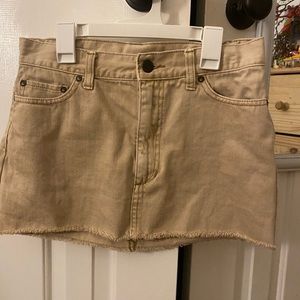 free people mini skirt
